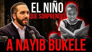 El niño que sorprendió a Nayib Bukele😱