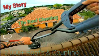 TILE ROOF PRESSURE WASHING  SURFACE CLEANING TILE ROOFS