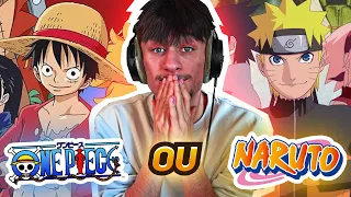 TU PRÉFRES ONE PIECE ou NARUTO ? (Dilemme anime)