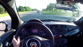 2013 Fiat 500C Abarth Cabrio - WR TV POV Test Drive