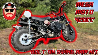 Mega Moto 420cc Swing Arm Kit