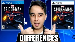 Spiderman Miles Morales PS4 & PS5 Differences
