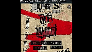 MÖTLEY CRÜE aka Dogs Of War - You Gotta Fight For Your Right To Party ( 6/30/2023 London, UK )