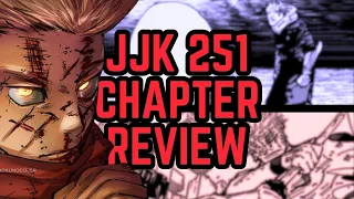 Yuji and Yuta's Push Sukuna To His Limits! JJK 251 Chapter Review!