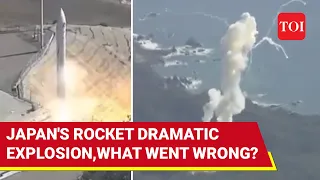 Ouch! Japan's Kairos Rocket Explodes Seconds After Lifting-off | Watch The Moment Of Explosion