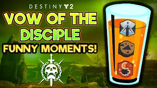 Destiny 2 Vow of the Disciple Raid FUNNY MOMENTS Part 1!