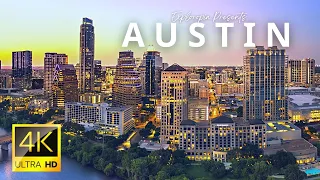 Austin, Texas, USA 🇺🇸 in 4K ULTRA HD 60FPS Video by Drone