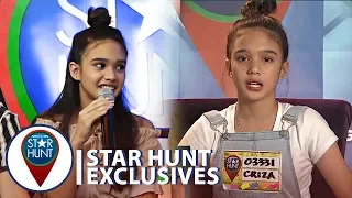 Criza, ayaw ipapanood kay Aljon at Rhys ang kanyang audition video |  Star Hunt Live Corner