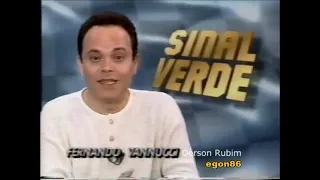 Sinal Verde - Rede Globo, 29/07/1995 (Sobre o GP da Alemanha)