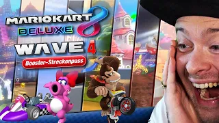 MARIO KART 8 DELUXE BOOSTER-STRECKENPASS Welle 4 Trailer 🎇 Domtendos Reaktion