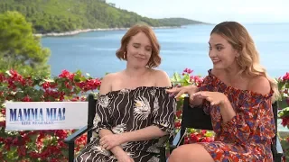 Lily James & Jessica Keenan Wynn Lost Their Sh*t Meeting Meryl Streep & Cher