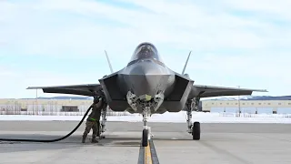 F-35 Hot Pit Refueling - Eielson, Alaska