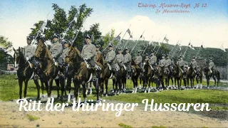 Ritt der thüringer Hussaren - German imperial Cavalry march (old version)