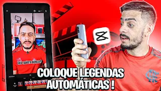 Descobri! Como colocar LEGENDAS automáticas em VÍDEOS pelo Celular