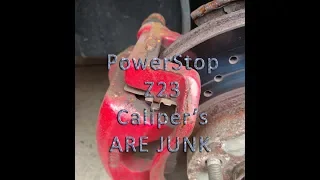 Powerstop Z23 Calipers are Junk