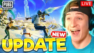 NEW SNOW UPDATE & GAME MODE IS HERE! PUBG MOBILE LIVE