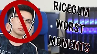 RICEGUM WORST MOMENTS (Why everbody hates RiceGum)