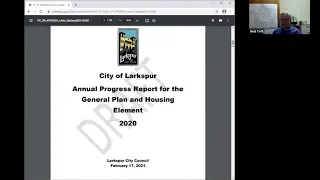 Larkspur Planning Commission Meeting February 9, 2021