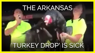 Turkey Manhandled by Crowd at Sadistic Arkansas 'Turkey Drop'