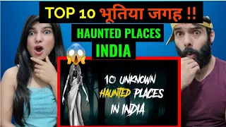 Top 10 Haunted Places in India | Short Horror Stories | Khooni Monday 🔥🔥🔥 Reaction video