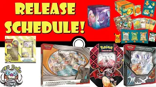 The Complete Pokémon TCG Release Schedule! LOTS of  New Stuff! (Pokémon TCG Buyer's Guide!)