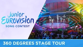 360 Degrees tour to the stage just before the final (Watch on mobile app!)