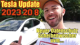 Tesla Software Update 2023.20.8 - Neue unentdeckte Features! Was kam neu dazu beim Model Y und 3?