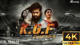 Kgf Chapter 3 The Last Chapter Official Trailer | Sanjay Dutt |Rabina Tandan | Yesh | Neel Parshant