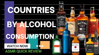 COUNTRIES BY ALCOHOL CONSUMPTION | ALCOHOL | BEER | DRINK | WINE