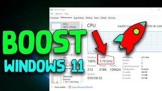 How To Boost Processor and CPU Speed in Windows 11 For Free