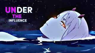 Zero two - UNDER THE INFLUENCE [AMV/Edit] ✓