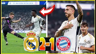 REAL MADRID 2-1 BAYERN MUNICH ! JOSELU MIRACLE ENCORE MADRILÈNE ! VINICIUS TROP DANGEREUX..