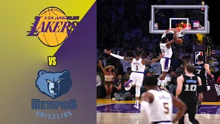 Lakers vs Grizzlies | Lakers Highlights | NBA Playoffs Game 3