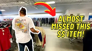 THIS GOODWILL WAS FIRE!! Full Cart Of Clothes To Resell And Make HUGE Profit! Thrift With Me