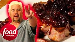 Christmas In Flavour Town With Guy’s Cranberry-Glazed Pork Loin | Guy's Big Bite Christmas Special