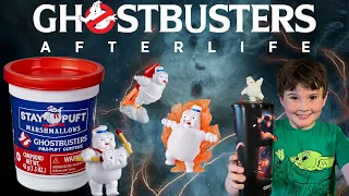 Ghostbusters Afterlife Mini-Puft Surprise Blind Bag Figure Opening! Stay Puft Marshmallow Man Toy!