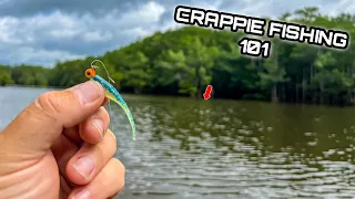 The EASIEST Way to Catch MULTIPLE Big Crappie ** NO ELECTRONICS NEEDED