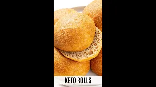 These Keto Buns Are Actually Fluffy! #shorts