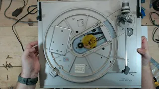 Dual CS 607 Turntable Repair - Installing Headshell Adapter and Fixing the Tonearm Elevator