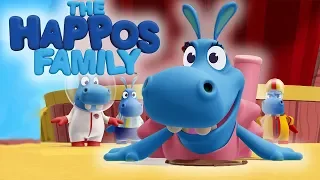 Dance Mess | Compilation | The Happos Family Cartoon | Full Episode | Cartoon for Kids I Boomerang