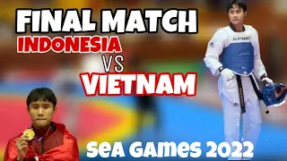 MERINDING!! VIRAL!! SEA GAMES TAEKWONDO FINAL UNDER 63kg ! Bassam (INA) Vs Vietnam !!