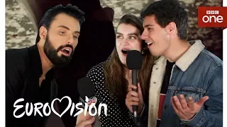 Meet the Eurovision 2018 artists with Rylan: Part One - BBC One