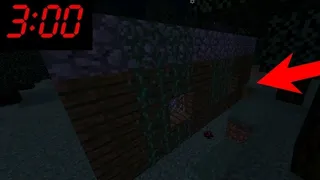 ЧЕЙ Я НАШЁЛ ДОМ В ТАЙГЕ В 3:00? СТРАШИЛКА MINECRAFT