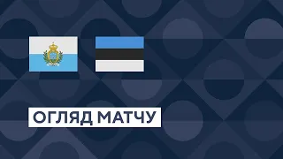 San Marino — Estonia. UEFA Nations League. Group stage. Matchday 6. Highlights 26.09.2022. Football