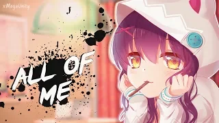 Nightcore - All of Me | Lyrics