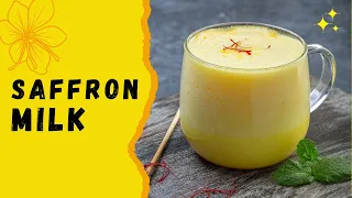 Healthy Saffron Milk