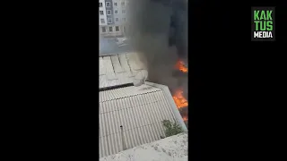 Пожар в детском саду Бишкека