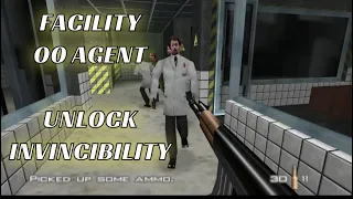 Goldeneye 007 - Facility 00 Agent 1:50 Unlock Invincibility Cheat Xbox