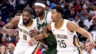 Milwaukee Bucks vs New Orleans Pelicans - Full Game Highlights | March 28, 2023-24 NBA Season