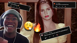 First Listen to Lana Del Rey Songs Requested By Ya'll‼️ #reaction #lana #lanadelrey #alternative